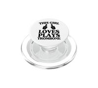 Esta Chica Toca Trombón Dos Pulgares PopSockets PopGrip para MagSafe