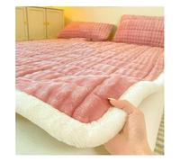 Esta colchoneta de Forro Polar Plegable y Enrollable de Estilo japonés es Adecuada para su Uso en dormitorios, campamentos y sofás Durante el otoño y el Invierno.