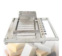 Esta cortadora de jabón, máquina cortadora de jabón de Acero Inoxidable 304, espaciado de Alambre Ajustable de 2/2.5/3 cm, para jabón casero, Queso, Mantequilla, Pastel, Pan.