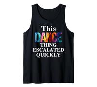 Esta Cosa de Baile escaló rápidamente un Amante de la coreografía Camiseta sin Mangas
