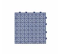 Esta Cubierta de Rejilla para Lavado de Autos, cojín Modular con Cierre de 40x40x3 cm, Color Gris, Plataforma de Drenaje, Alfombrilla para Lavado de Autos al Aire Libre, Resistente y antides