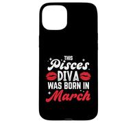 Esta Diva del pez nace en Marzo Carcasa para iPhone 15 Plus