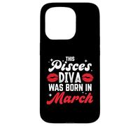 Esta Diva del pez nace en Marzo Carcasa para iPhone 15 Pro