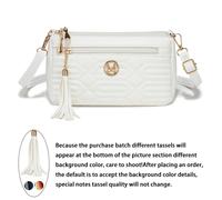 Esta elegante y bolso de para mujer un diseño fácil y , con una correa desmontable y ajustable, detalles de borlas y , lo que la para las salidas .