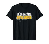 Está en el programa de estudios Humor divertido Profesor Amor Hombres Mujeres Camiseta