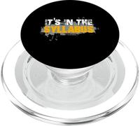 Está en el programa de estudios Humor divertido Profesor Amor Hombres Mujeres PopSockets PopGrip para MagSafe