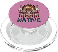 Está en mi ADN Ancestros nativos Americanos Orgullo del Día Indio PopSockets PopGrip para MagSafe
