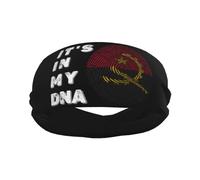 Está En Mi ADN Angola Unisex Banda para El Sudor Comoda Cinta Sudor Cabeza Absorbente Cinta Pelo Deporte para Yoga Tenis Gimnasio Entrenamiento