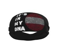 Está En Mi ADN Austria Unisex Headband Suaves Diadema Transpirable Cinta Pelo Deporte para Fitness Gimnasio Ciclismo Entrenamiento