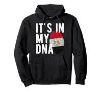Está en mi ADN Bandera Nacional Egipcia Patrimonio del Orgullo de Egip Sudadera con Capucha