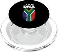 Está en mi ADN Bandera Sudafricana Orgulloso Sudáfrica ZAF PopSockets PopGrip para MagSafe