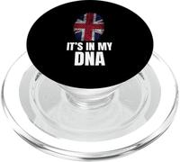 Está en mi ADN Herencia británica del Reino Unido PopSockets PopGrip para MagSafe