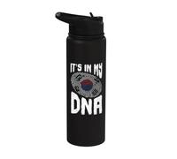 Está en mi ADN Herencia coreana Orgulloso Corea del Sur Stainless Steel Insulated Water Bottle