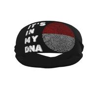 Está En Mi ADN Indonesia Hombre Mujer Cinta Sudor Cabeza Comoda Cinta Pelo Deporte Transpirable Diadema para Ciclismo Gimnasio Yoga Tenis