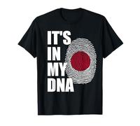 Está en mi ADN Japón orgulloso Japón raíces Japón Patrimonio Camiseta
