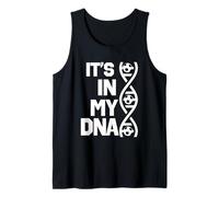 ESTÁ EN MI ADN Jugador Deportivo de fútbol Camiseta sin Mangas