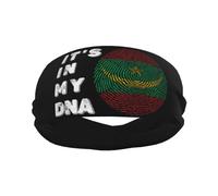 Está En Mi ADN Mauritania Unisex Cinta Sudor Cabeza Suaves Banda para El Sudor Elástica Cinta Pelo Deporte para Yoga Fitness Tenis Fútbol
