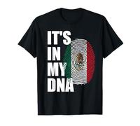 Está en mi ADN Mes de la Herencia Hispana México raíces mexicanas Camiseta