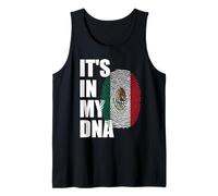 Está en mi ADN Mes de la Herencia Hispana México raíces mexicanas Camiseta sin Mangas