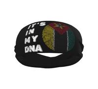 Está En Mi ADN Mozambique Unisex Headband Comoda Diadema Transpirable Cinta Pelo Deporte para Ciclismo Yoga Fitness Fútbol
