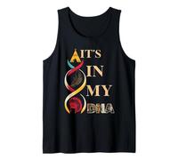 Está en mi ADN Orgullo indígena Indio Indio Americano Camiseta sin Mangas