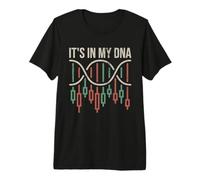 Está en mi ADN Traders Trading Lover Scalper Trader Camiseta Premium