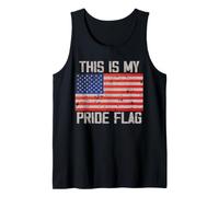 Esta es la Bandera de mi Orgullo Estadounidense Camiseta sin Mangas