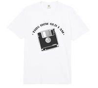 Esta es la Edad Que Tengo Diskette Retrospecter Module Comfort Colors Adult Heavyweight T-Shirt