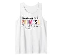 Esta es la Promesa Que él Nos DIO: la Vida eterna. Camiseta sin Mangas