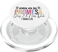 Esta es la Promesa Que él Nos DIO: la Vida eterna. PopSockets PopGrip para MagSafe