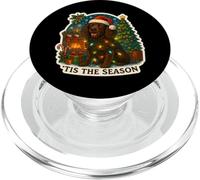 Esta es la Temporada: American Water Spaniel Dog, Navidad, mamá, papá PopSockets PopGrip para MagSafe
