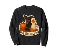 Esta es la Temporada: Calabaza de otoño y otoño para Perros Manchester Terrier Sudadera