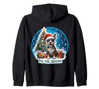Esta es la Temporada del Perro Manchester Terrier, Feliz Navidad, Padre Sudadera con Capucha