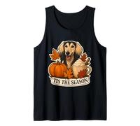 Esta es la Temporada, dueño de un Perro Saluki, otoño, otoño, Calabaza, Especias Camiseta sin Mangas