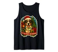 Esta es la Temporada: Entlebucher Mountain Dog, Navidad, mamá, papá Camiseta sin Mangas
