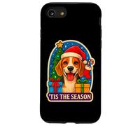 Esta es la Temporada navideña del Perro Beagle, mamá, papá, dueño, Festivo Carcasa para iPhone SE (2020) / 7/8