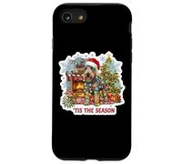 Esta es la Temporada para el Perro Lakeland Terrier, Feliz Navidad, mamá, papá Carcasa para iPhone SE (2020) / 7/8