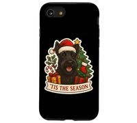 Esta es la Temporada, Perro Terrier escocés, Feliz Navidad, mamá, papá Carcasa para iPhone SE (2020) / 7/8