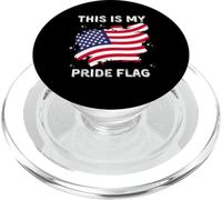 Esta es mi Bandera de Orgullo - Patriótico 4 de Julio Americano PopSockets PopGrip para MagSafe