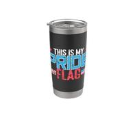 Esta es mi Bandera del Orgullo Vaso térmico de acero inoxidable de doble pared