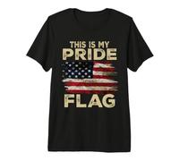 Esta es mi Bandera patriótica Estadounidense del 4 de Julio Camiseta Premium