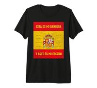 Esta Es Mi Bandera Y Este Es Mi Escudo De España Español Camiseta Premium