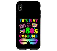 Esta es mi Camisa de Disfraz de los 80 para Hombre y Mujer, Divertida Fiesta de los 80 Carcasa para iPhone XS MAX