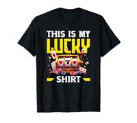 Esta es mi Camisa de la Suerte Casino Juego máquina tragamonedas Poker Camiseta