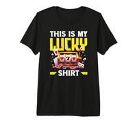Esta es mi Camisa de la Suerte Casino Juego máquina tragamonedas Poker Camiseta Premium