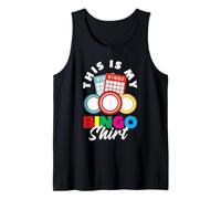 Esta es mi camiseta de bingo Bingo Fun Time Camiseta sin Mangas