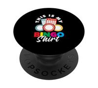 Esta es mi camiseta de bingo Bingo Fun Time PopSockets PopGrip Adhesivo