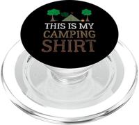 Esta es mi camiseta de camping Outdoor Nature Camper Camping PopSockets PopGrip para MagSafe