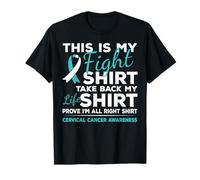 Esta es mi Camiseta de Lucha Take Back My Life Inspirational Cervi Camiseta