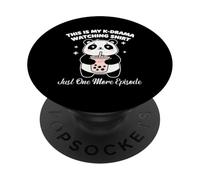 Esta es mi Camiseta de Ver K-Drama Solo un Episodio más PopSockets PopGrip Adhesivo